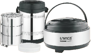 UNINOX Insulated Tiffin & Casserole Combo